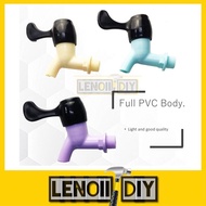 MARKSMAN PVC tap Kepala Paip PVC Faucet Pillar Mounted Bib Water Tap Basin Sink Tap