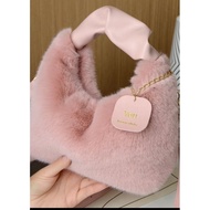 Plush Furry chain bag
