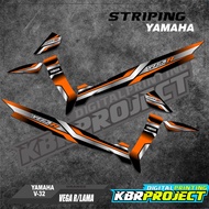 ( COD) VEGA R/LAMA STICKER STRIPING MOTOR YAMAHA VEGA R/LAMA IP.V-32 STRIPING VARIASI RACING