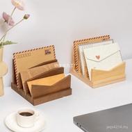 Rack Storage Storage Management Organizing Desktop Rack Wooden Office Organizing Rack File Magazine 