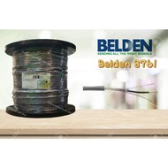 BELDEN BRAND 8761 2 CORE SHIELDED SCREEN CABLE [ PER METER ]