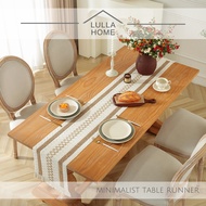 LullaHome Minimalist Table Runner Muji Nordic Linen Table Cloth Long Table Runner Dining Table Decor
