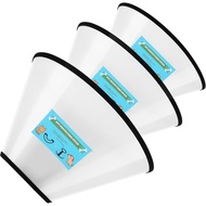 GLADOG Soft Dog Cone Collar, 3 PCS (XL is Only 1 PCS) Flexible Plastic Cone for Dogs After Surgery, 