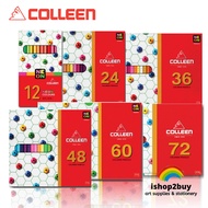 COLLEEN Color Pencil Hexagon Colour Pencil 12 48 60  72 Colors 775 Colleen Neon Colour Pencil 775N