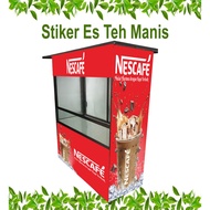 Cart sticker coffee coffee coffee booth/ (free name change)