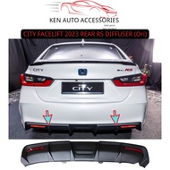 HONDA CITY FACELIFT 2023-2025  REAR RS DIFFUSER/RS DIFFUSER/ REAR BUMPER RS DIFFUSER ORI THAILAND PA