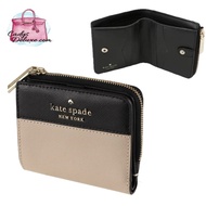 (STOCK CHECK REQUIRED)KATE SPADE CAMERON STACI SMALL L-ZIP BIFOLD LEATHER WALLET WLR00121