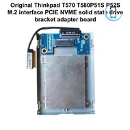 [AT] Solid-state Drive Bay Adapter Holder For Lenovo Thinkpad T570 T580 P51S P52S 2.5 To M.2 Nvme Pc