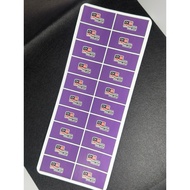 Sticker Subjek SK dan SMK, sticker subjek murah, sticker subjek comel