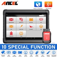 Ancel X6 OBD2 เครื่องสแกนเนอร์ แบบเต็มระบบเครื่องมือวิเคราะห์ยานยนต์เครื่องอ่านรหัส ABS TPMS EPB DPF