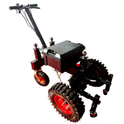 48V 6000kg Electric Trailer Tow Dolly Trailer Trolley Utility Dolly for Easy Pulling Customised Elec