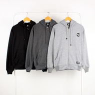 Sweater HOODIE ZIPPER Embroidery-SIMPLE ZIPPER Material- Thick Soft ZIPPER HOODIE For Men Women - HO