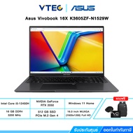 Asus Vivobook 16X K3605ZF-N1529W | i5-12450H | 16GB DDR4 | 512GB M.2 | 16" WUXGA | GeForce RTX 2050 | Windows 11