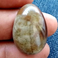 Natural batu liontin Giok idocrase Solar elegan Aceh