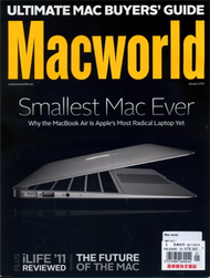 MAC WORLD 美國版 1月號/2011 (新品)