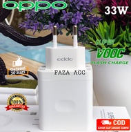 ADAPTOR OPPO A77S 33 WATT  SUPER VOOC FAST CHARGING PREMIUM A57 A95  A96 A97 A74 A75 A76 A77 A78 A79 TEPSI TYPE C 33W HIGH QUALITY VCB7CAEH BATOK KEPALA CASAN CARGER