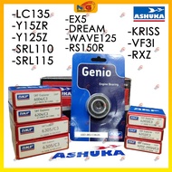 ASHUKA C3 Engine Bearing Set Racing SKF VF3I/Y15ZR/LC135/5S/EX5/DREAM/Y125ZR/WAVE125/SRL110/SRL115/K