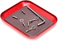 SpeedyFPV Aluminum Screw Tray with Magnetic Base, 4.1x3.3 inches, 6061 CNC Material