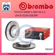TOYOTA MARK X (GRX130) 2.5 / LEXUS IS250 GSE20R (FRONT) BRAKE DISC ROTOR -BRAND BREMBO