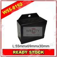 WSS-8192 Black Plastic Waterproof DIY Project Box (55x69x30mm) Enclosure Case