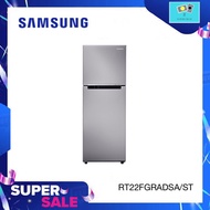 Samsung ตู้เย็น 2 ประตู 8.3 คิว รุ่น RT22FGRADSA/ST (เทคโนโลยี Inverter , สีเงิน)