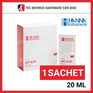 TEC Hanna Instruments EC Meter pH 4.01 HI70004P Calibration Buffer Solution 20 mL 1 Sachet
