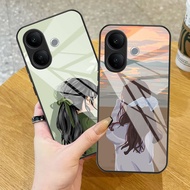 HP {F745} VIVO V60 LITE Glass Softcase - Casing VIVO V60 LITEhp - VIVO V60 LITE Case NEW CAMERA PROT