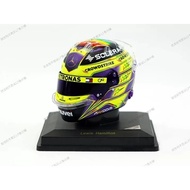 [Ready Stock] F1 Helmet Model 1: 5 Spark Hamilton 2024 Spain Station Season Army Helmet Model Hamilt