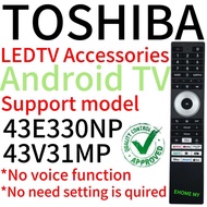 [EHOME MY]  android tv accessories REMOTE CONTROL Toshiba (ERF3G98T) for 43E330NP 43V31MP