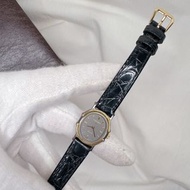 二手longines浪琴帶金花邊古董錶 浪琴錶 浪琴手錶 石英古董錶 vintage