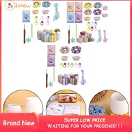 ISHOWMAL❤️ Beginner  Starter Kit Coasters  Kit Knitting  Supplies Kit