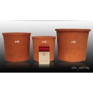 Traditional Handmade Red Clay Pot Extra Large Clay Pot Orchid Pots Clivia Red Pottery Flower Pot Clay Pot Mud Pot