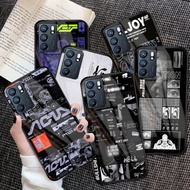 Softcase Glass Kaca Aesthetic sf80 Oppo Reno 6 Terbaru Casing Handphon