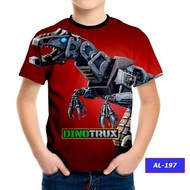 3D Dinotrux Series AL-197 T-Shirt | Kaos Dinotrux Series 3D Murah #AL-197