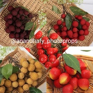 MATA Fake fruit artificial fruit artificial fruitbuatan artificial berry berries blueberry tomato ly