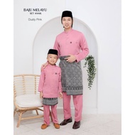 DUSTY PINK BAJU MELAYU 2023 | Baju Melayu Moden | Regular Fit | Slim Fit | Cekak Musang | Teluk Belanga | Sedondon Raya