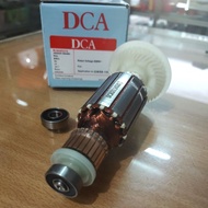 ORIGINAL PARTS ️ 1 Package of DCA GWS 6-100 Rotors 2 Front Bearings BD 607 Rear BB 608 | Armature An
