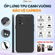 Oppo A95 4G, A95 5G TPU square edge case with comprehensive camera protection | SQUARE EDGE FLEXIBLE