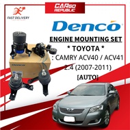 Denco Toyota Camry ACV40 / ACV41 2.4 (2007-2011) [Auto] Engine Mounting Kit Set Original Made In Mal