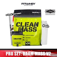 [ชุดโปรโมชั่นเซ็ต] VITAXTRONG BAAM MASS V2 (10 LB) MASS GAINER PROTEIN | โปรตีนเพิ่มน้ำหนัก I FITWHE