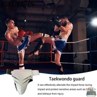 KATAKAN Groin Guard, Polyester Cloth PU Leather Groin Cup, Thickening Groin Protection Gear