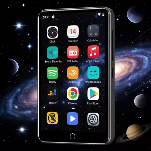 Android 9.0 MP3 MP4 Player with Bluetooth WiFi, Support Spotify Audible Pandora Portable Music Playe