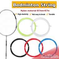 LaVida Badminton String Durable Nylon Badminton Racket String Badminton Racket Repair 9.7m