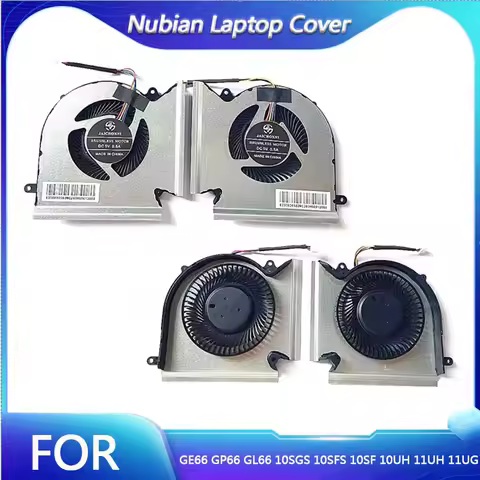 N440 N441 New Notebook PC Cooling Fan for MSI GE66 GP66 GL66 10SGS 10SFS 10SF 10UH 11UH 11UG CPU GPU
