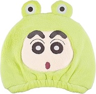 Tees Factory Crayon Shin-chan Hair Cap, Transformation Shin-chan/Frog Size: Approx. 7.9 x 8.7 inches