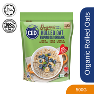 CED Organic Rolled Oats 450GM