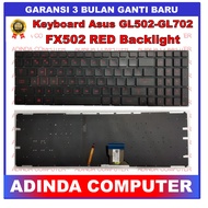 Asus ROG Strix GL702 GL502 FX502 GL502VM GL502VY Red Backlight Keyboard