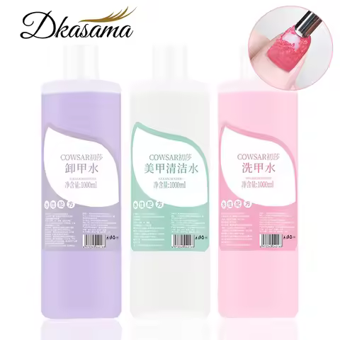 500ml/1000ml Nail Gel Remover Nail Polish Cleaner Brush Cleaner UV Gel Polish Fast Remove Liquid Man