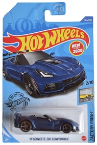 19 Corvette ZR1 Convertible, [blue] 144/250 Factory Fresh 2/10
