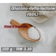 [100g] GDL Gluconolactone / Glucono-delta-lactone powder Additive E575 tofu fah curd